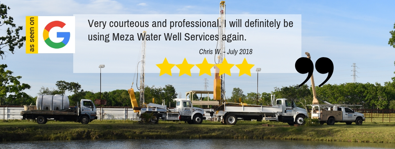 Meza Water Well Drilling | Google 5 Star Reviews