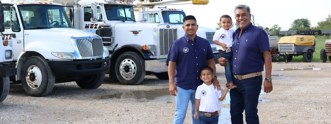 Meza Water Well Drilling | 3 Generations of the Meza Family